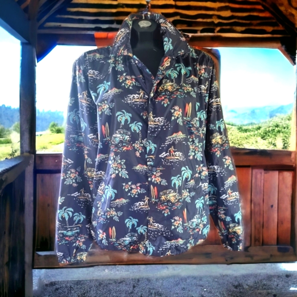 Gap Unisex Tropical Windbreaker Jacket